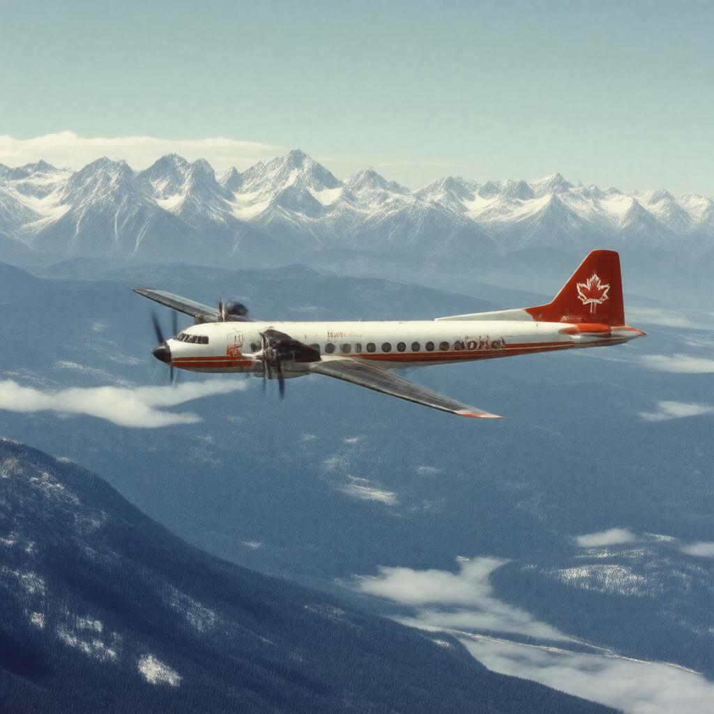 AI-created image of Trans-Canada Air Lines