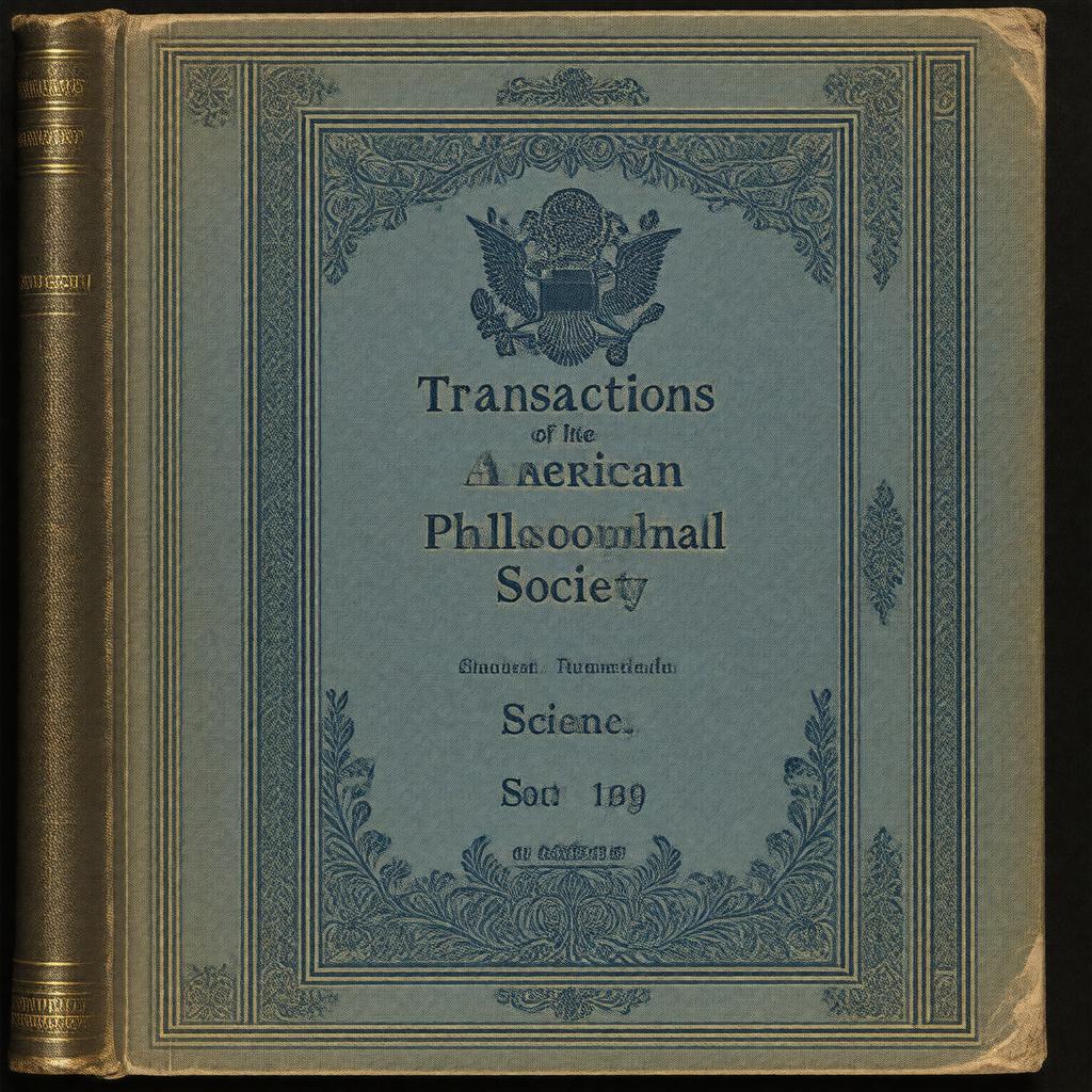 Click to view larger image AI-created image of Transactions of the American Philosophical Society