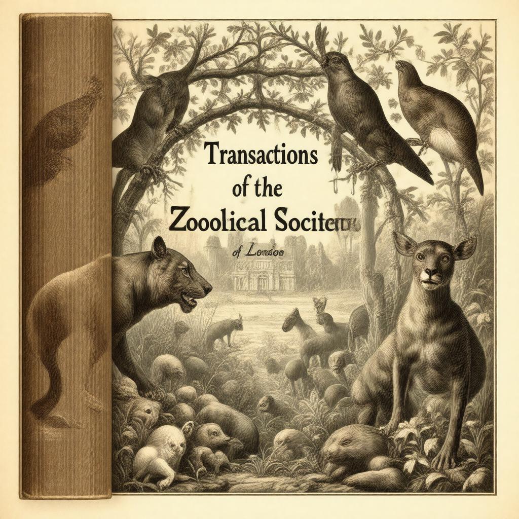Click to view larger image AI-created image of Transactions of the Zoological Society of London