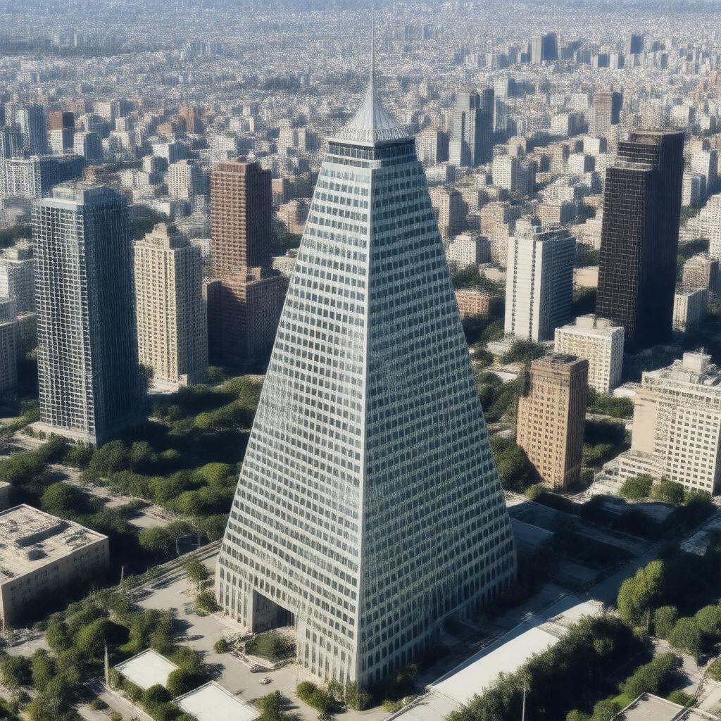 AI-created image of Transamerica Pyramid