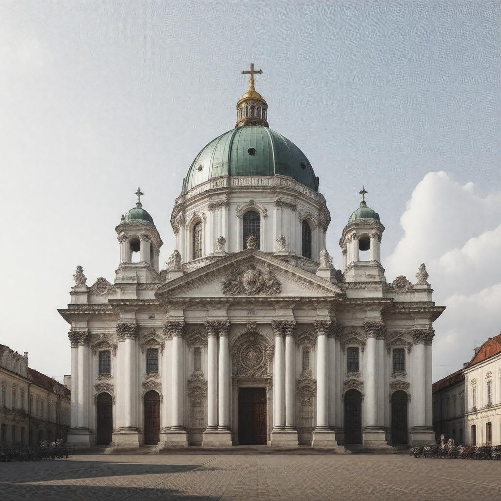 AI-created image of Transfiguration Cathedral