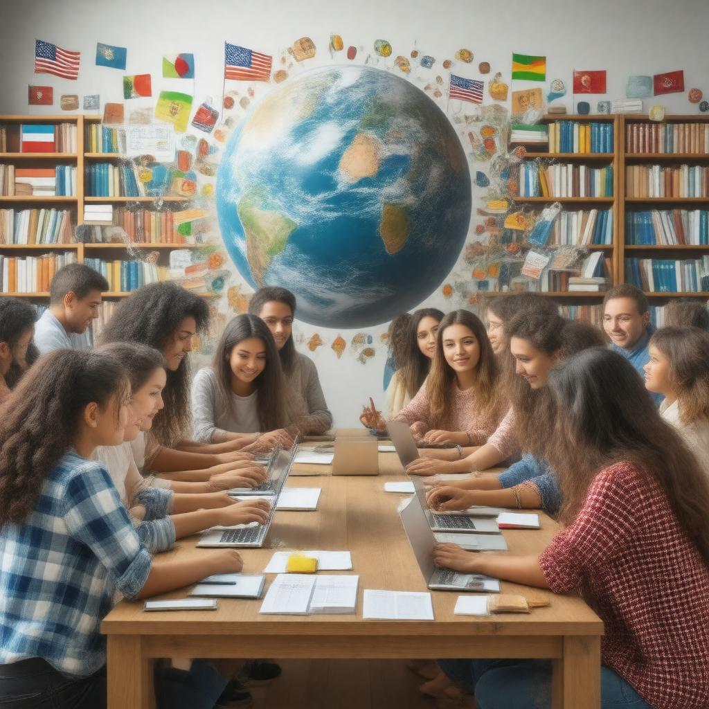 AI-created image of Translation and Intercultural Studies