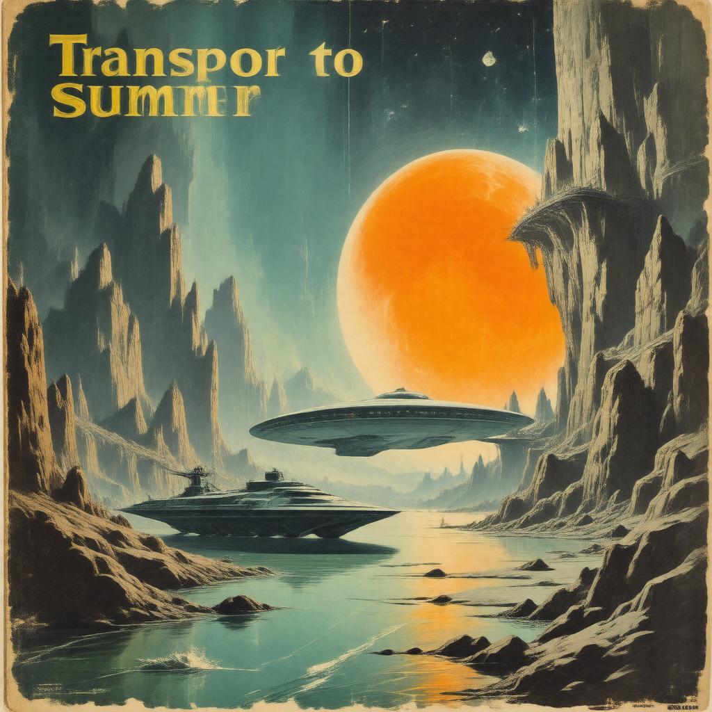 AI-created image of Transport to Summer
