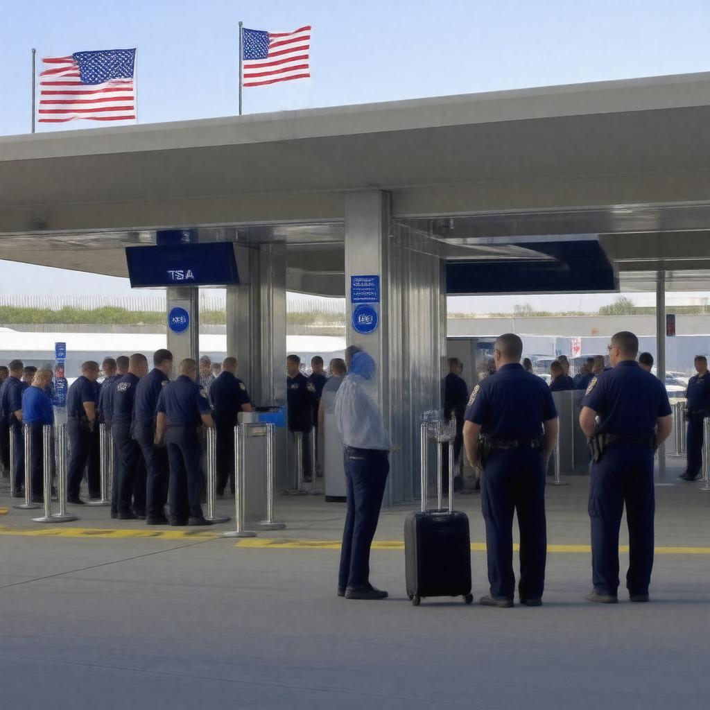 AI-created image of Transportation Security Administration
