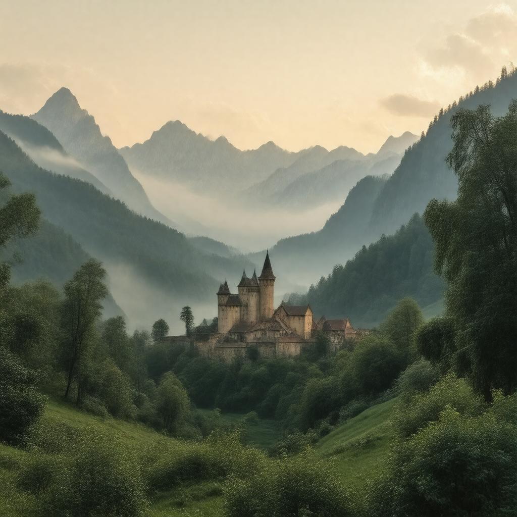 AI-created image of Transylvania