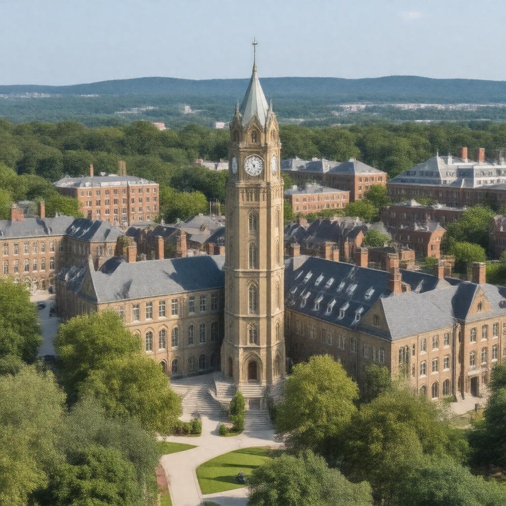 AI-created image of Transylvania University
