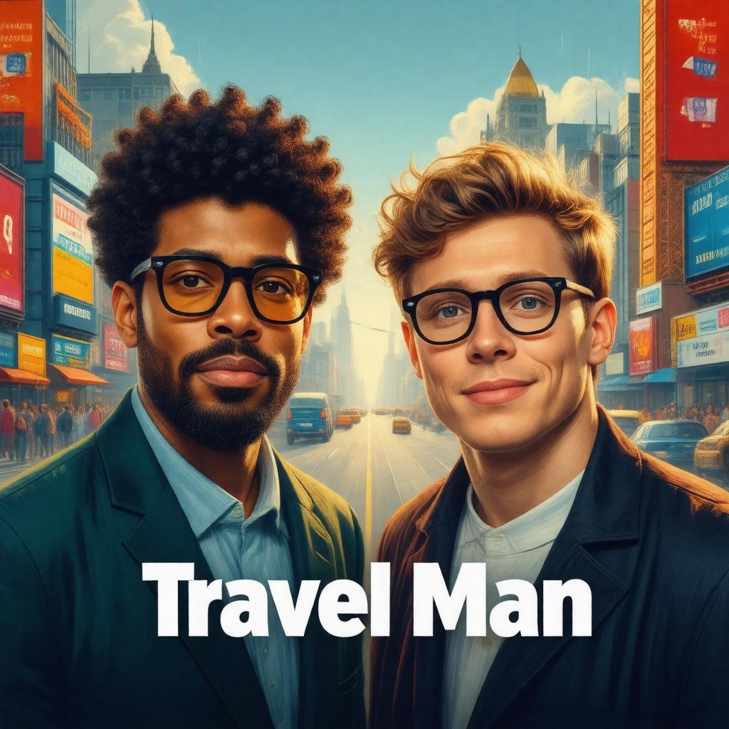 AI-created image of Travel Man