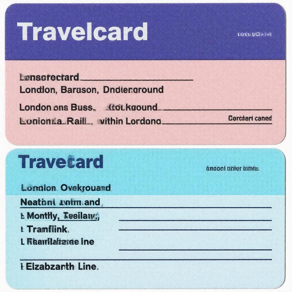 AI-created image of Travelcard