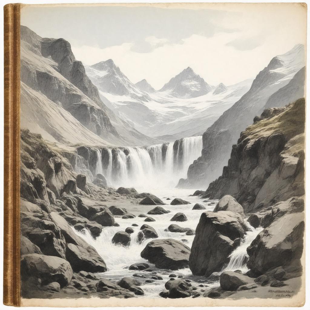 AI-created image of Travels in Iceland