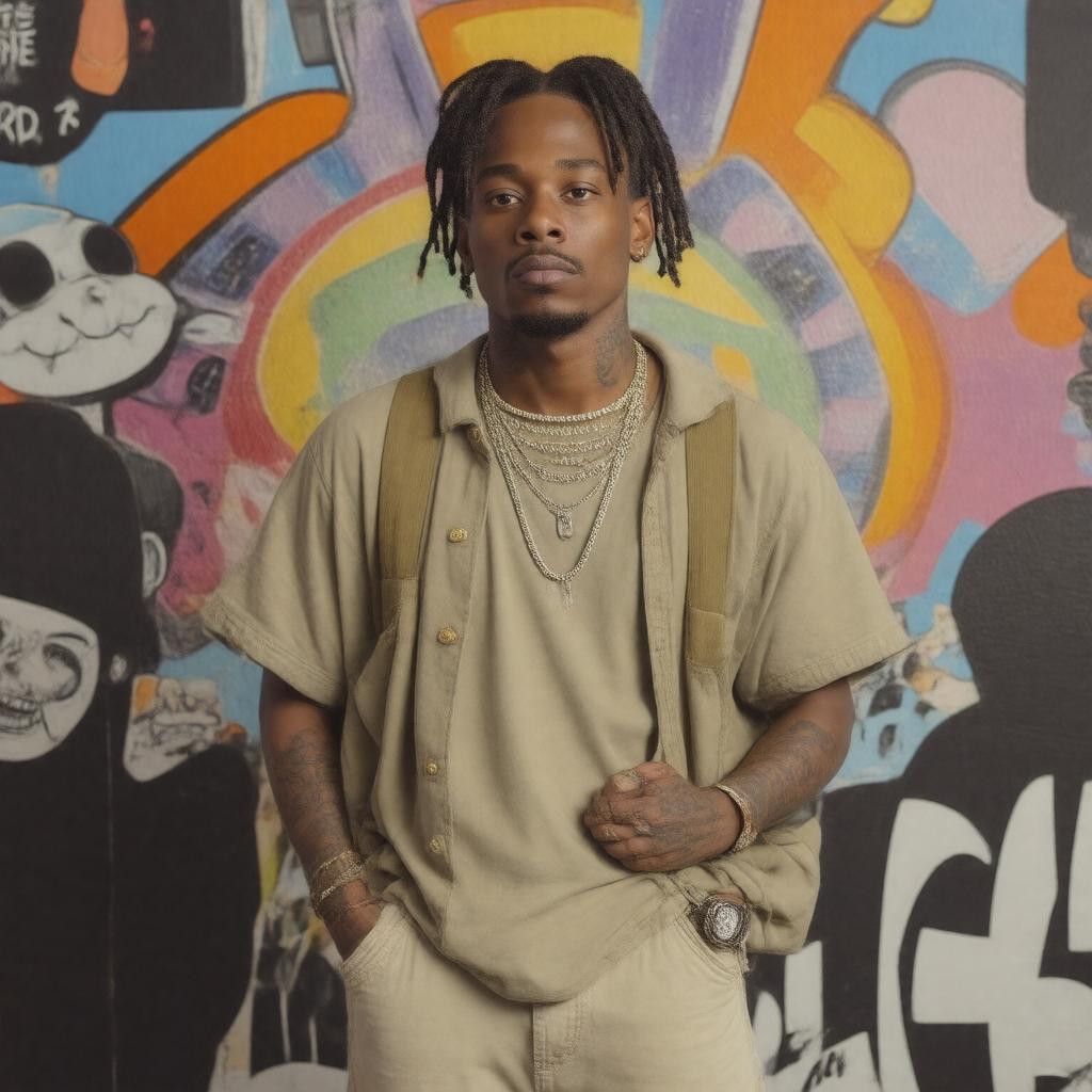 AI-created image of Travis Scott