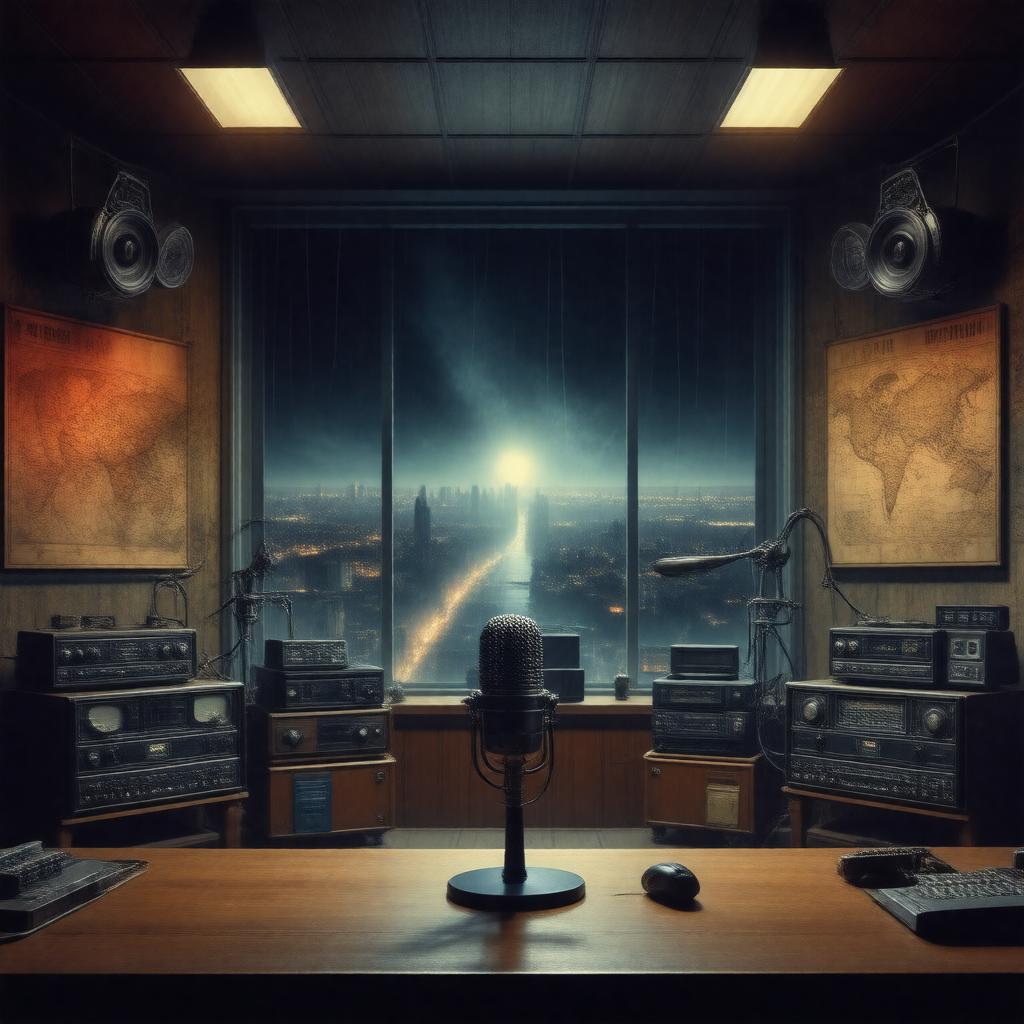 Click to view larger image AI-created image of Treason (World War II radio broadcasts)