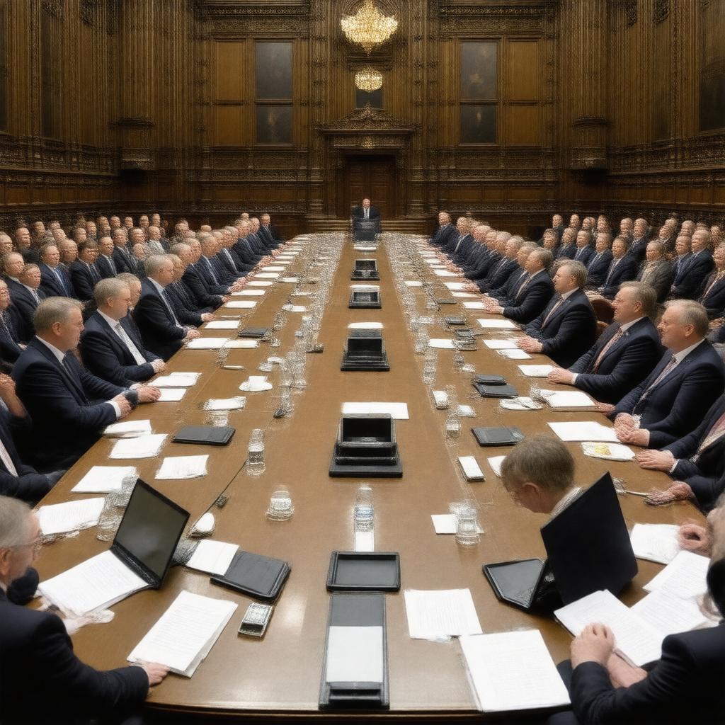Click to view larger image AI-created image of Treasury Select Committee