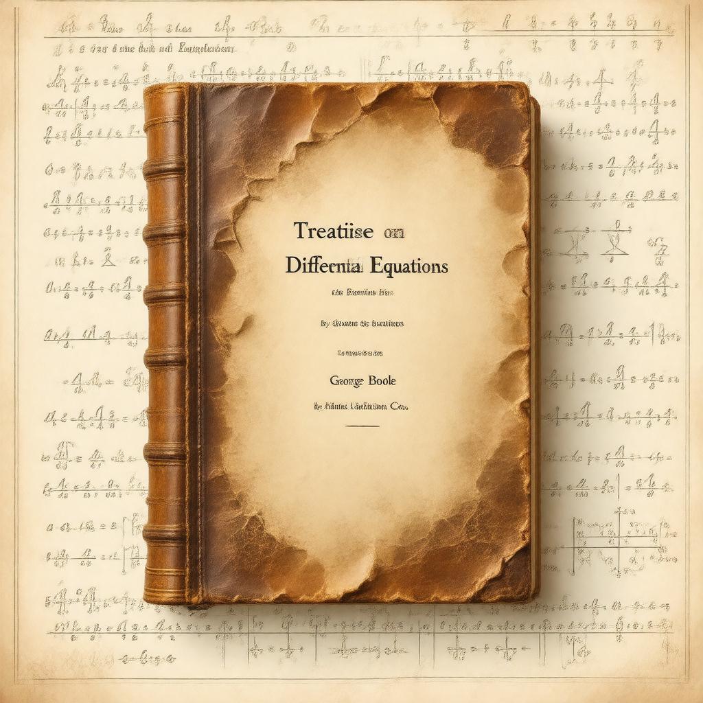 Click to view larger image AI-created image of Treatise on Differential Equations