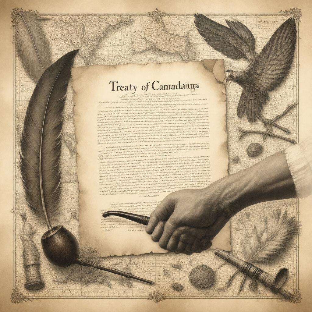 AI-created image of Treaty of Canandaigua