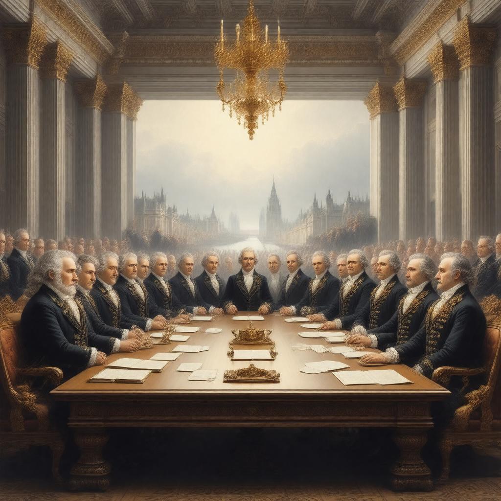AI-created image of Treaty of London (1827)