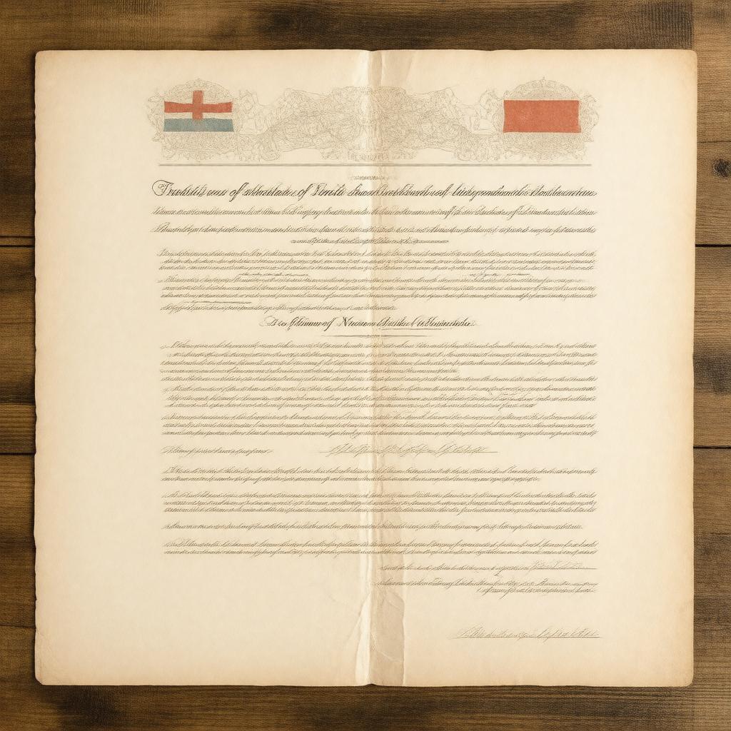 Click to view larger image AI-created image of Treaty of Neuilly-sur-Seine