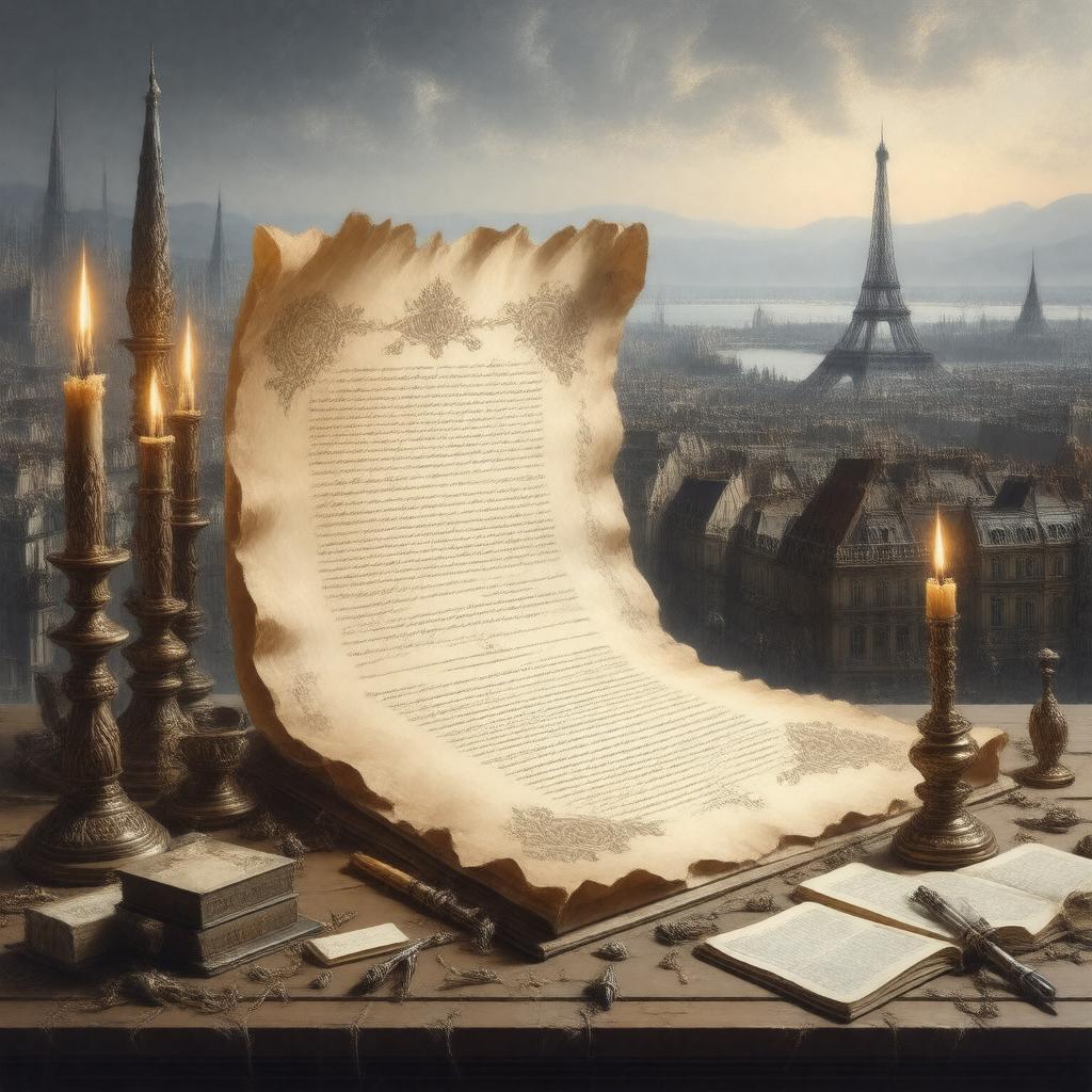 AI-created image of Treaty of Paris (1856)