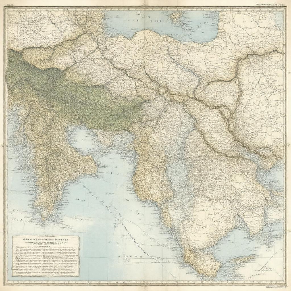 AI-created image of Treaty of Sèvres