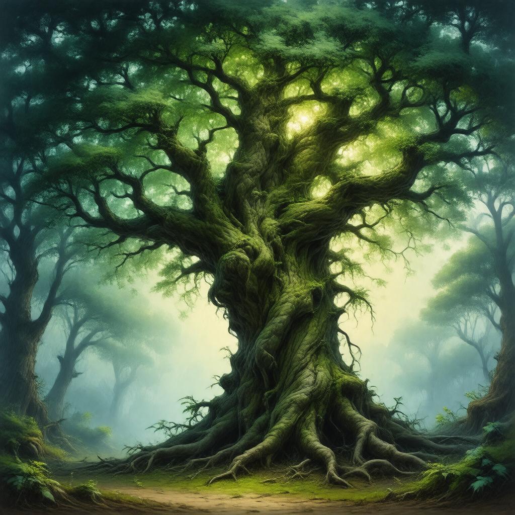 AI-created image of Tree of Awakening