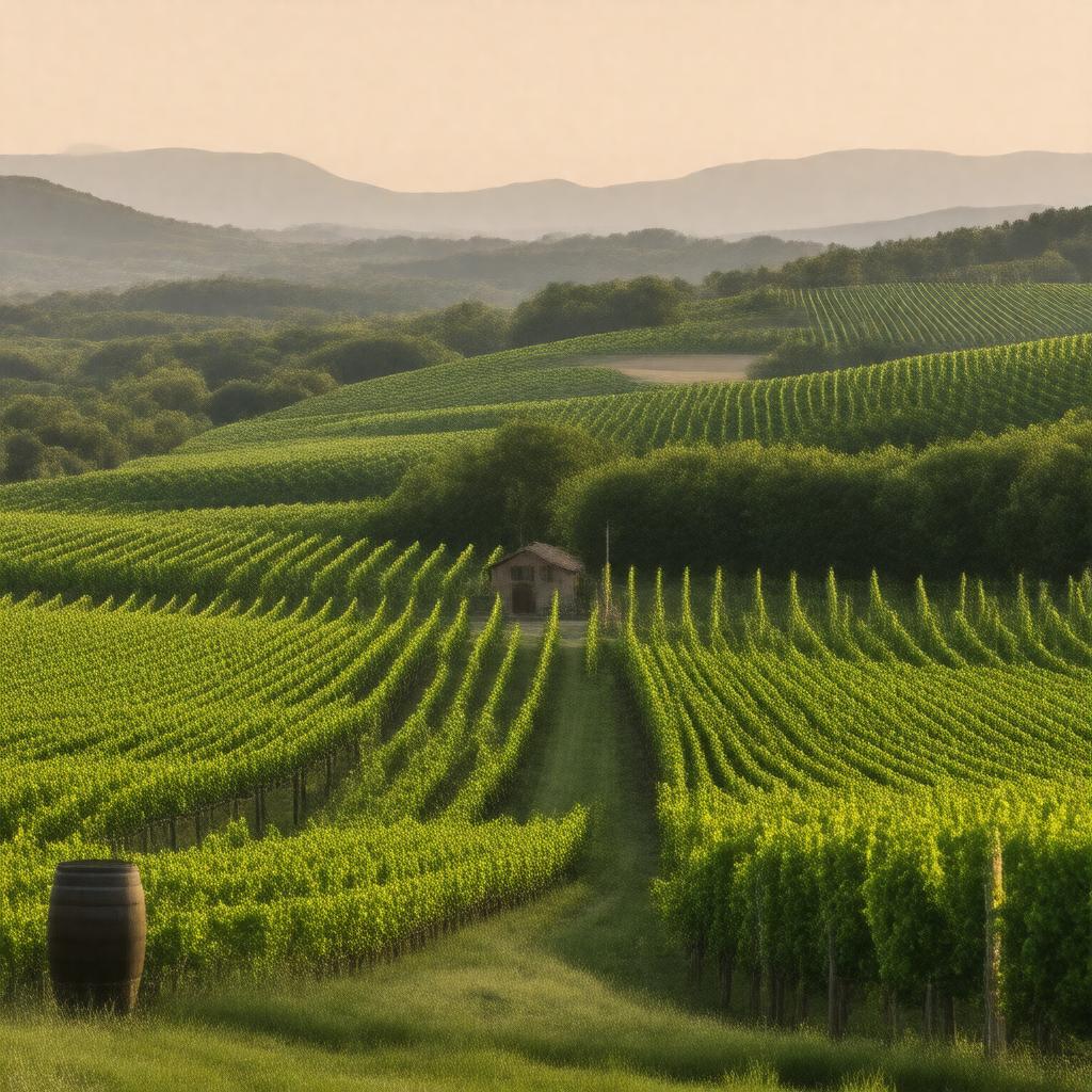 AI-created image of Trefethen Family Vineyards
