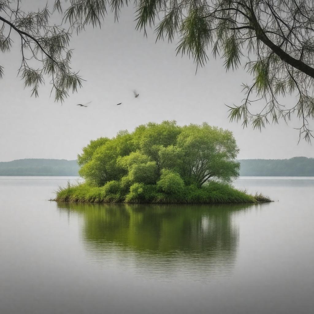 AI-created image of Trench Island