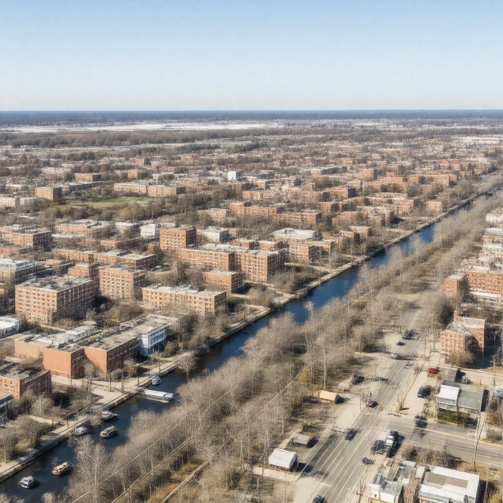AI-created image of Trenton, Missouri