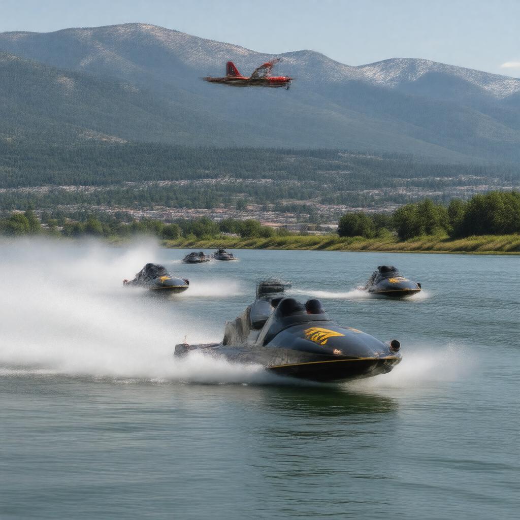 AI-created image of Tri-City Water Follies