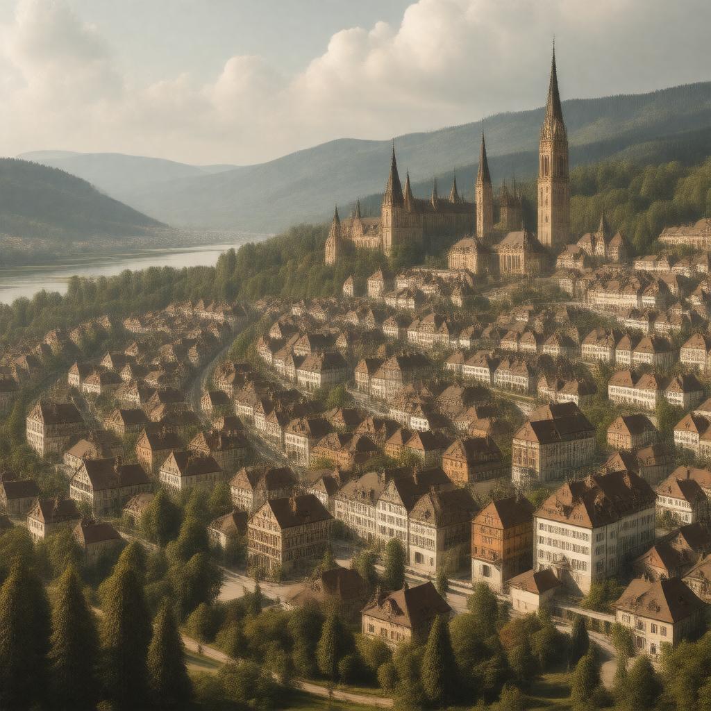 AI-created image of Trier, Prussia