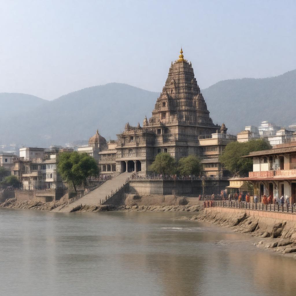AI-created image of Trimbakeshwar