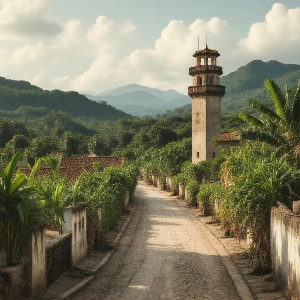 Click to view larger image AI-created image of Trinidad and the Valley de los Ingenios