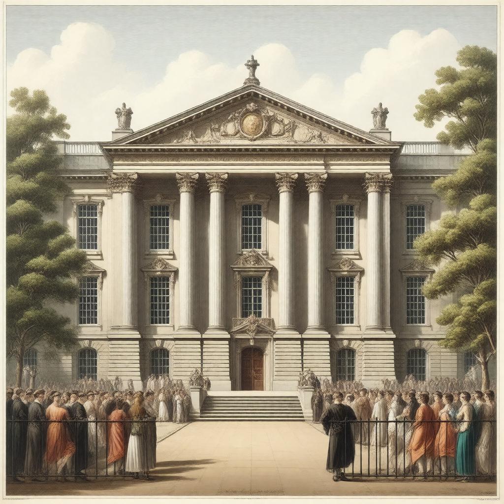 Click to view larger image AI-created image of Trinity College Law Society