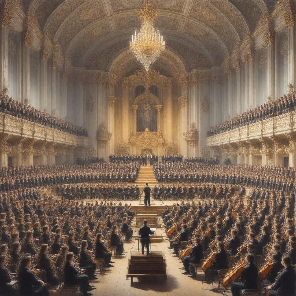AI-created image of Trinity College Music Society