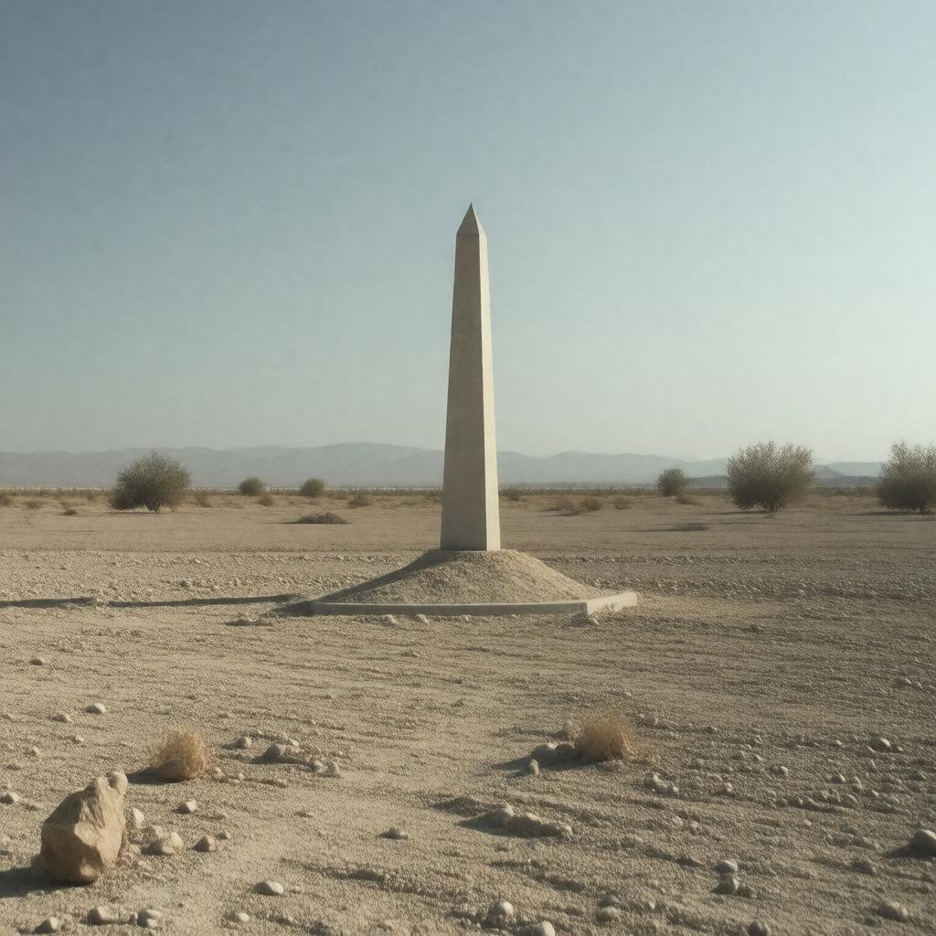 AI-created image of Trinity Site