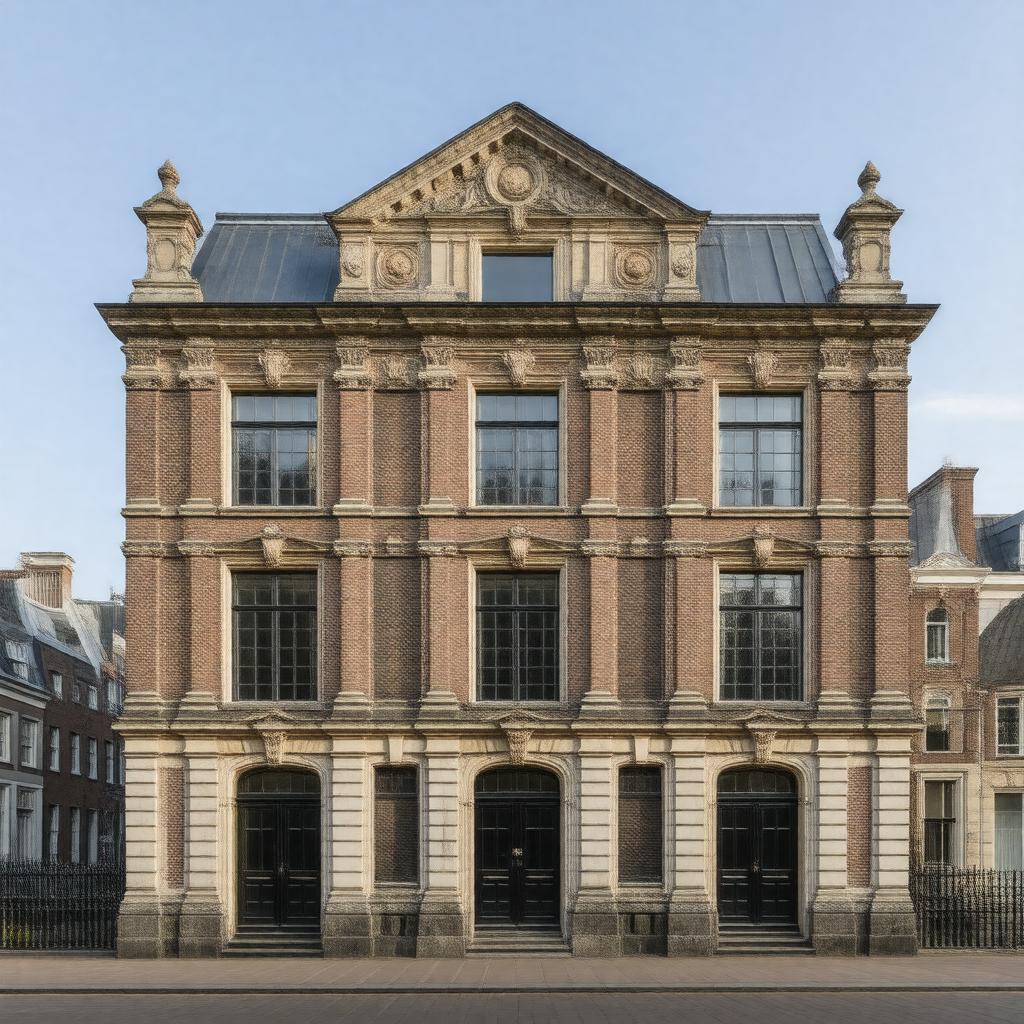 AI-created image of Trippenhuis