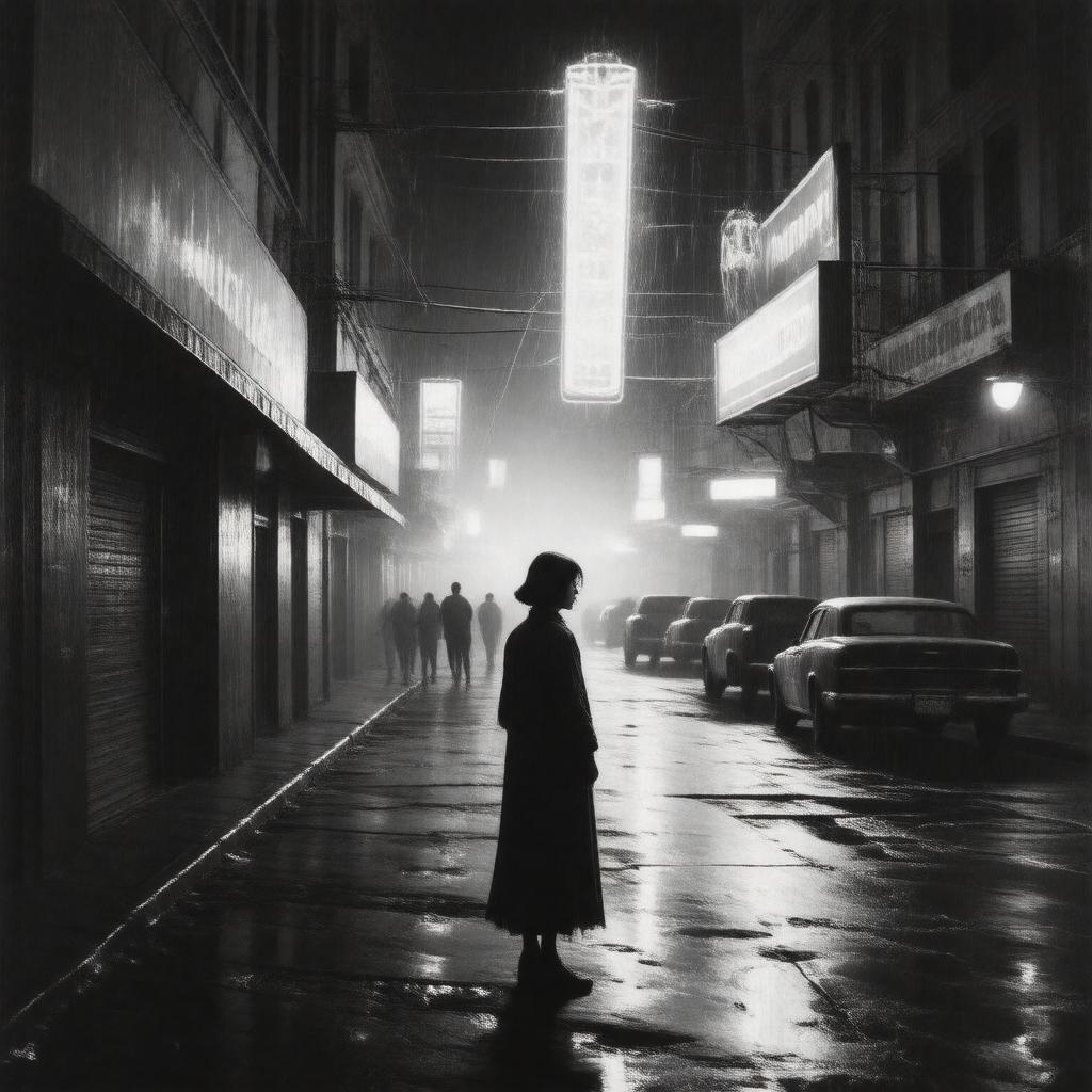 AI-created image of Tristessa