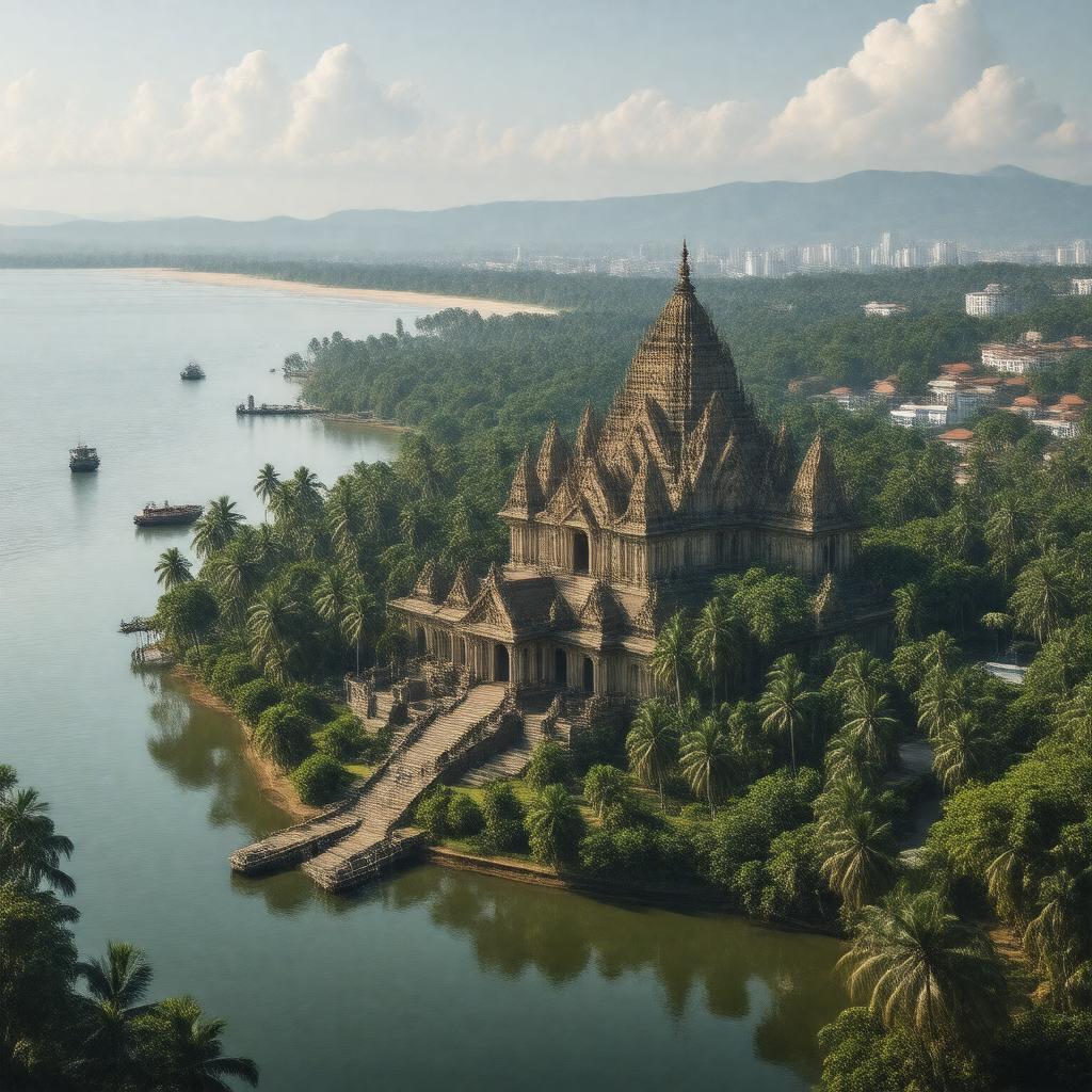 AI-created image of Trivandrum