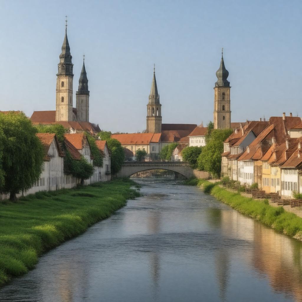 AI-created image of Trnava, Slovakia