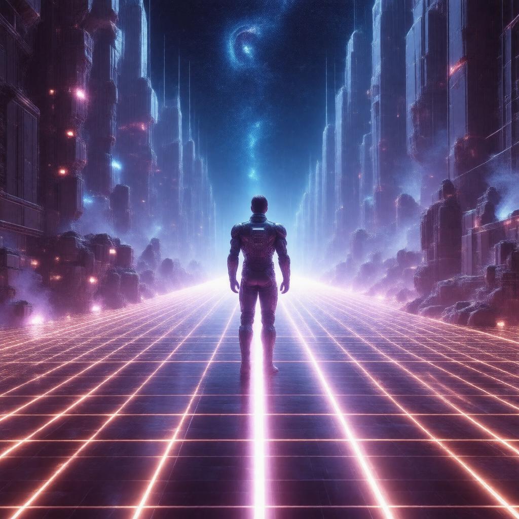 AI-created image of Tron