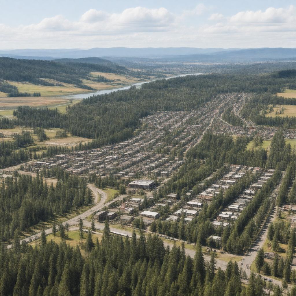 AI-created image of Troutdale