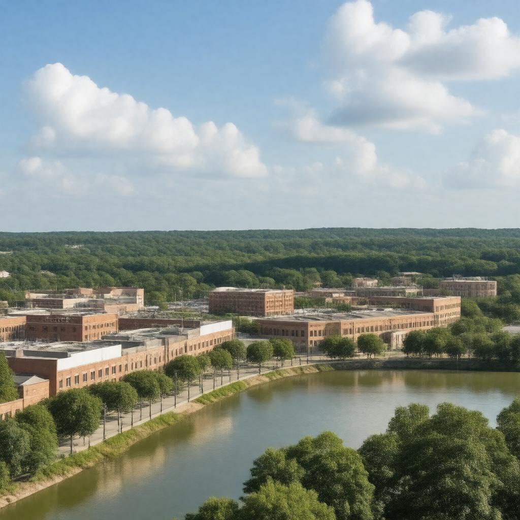 AI-created image of Troy, Alabama, USA