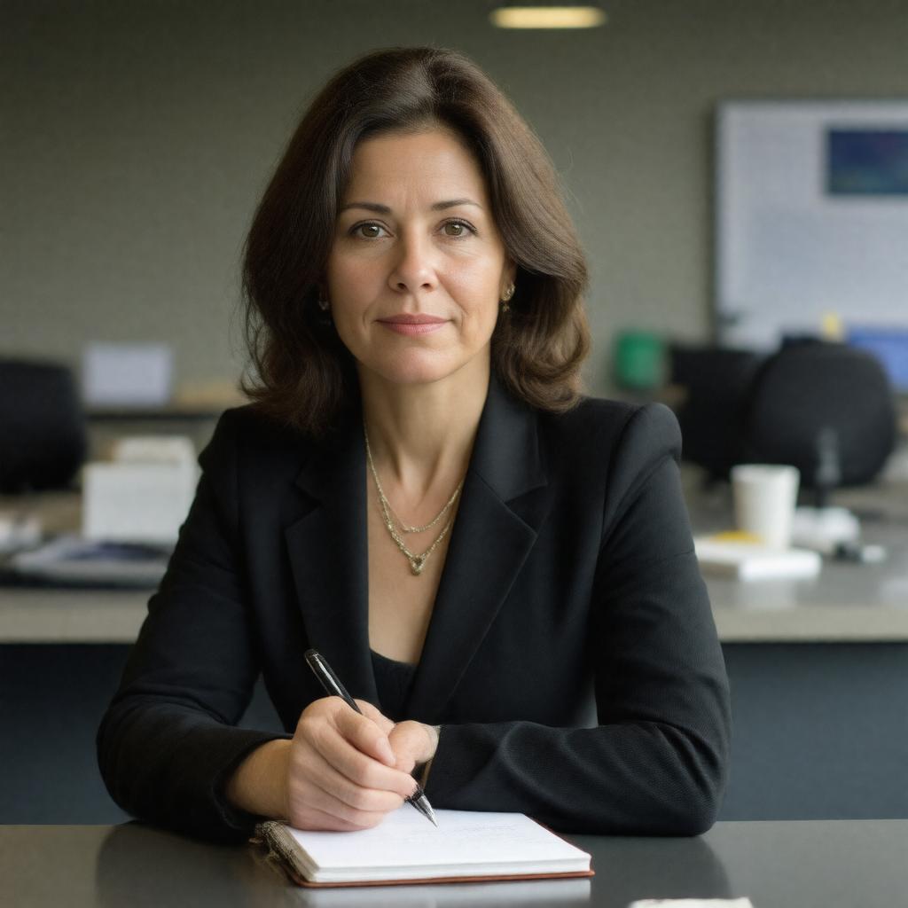 AI-created image of Trudy Rubin