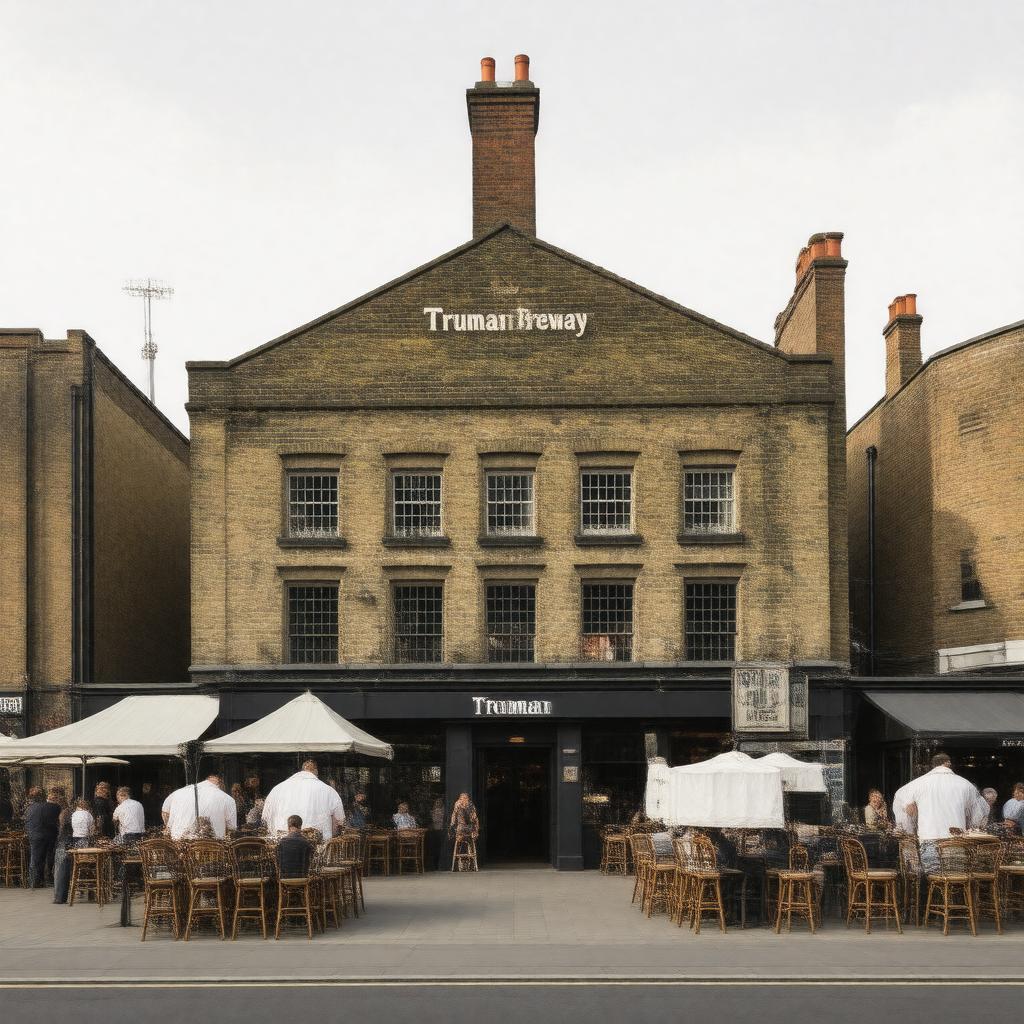 Click to view larger image AI-created image of Truman Brewery