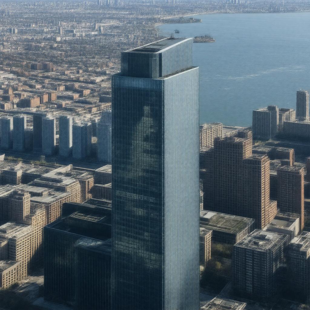 AI-created image of Trump International Hotel and Tower