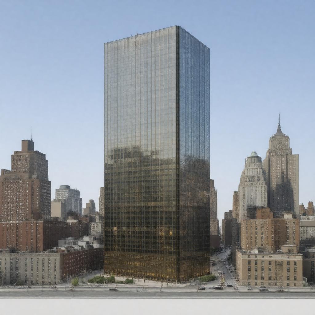 AI-created image of Trump Tower