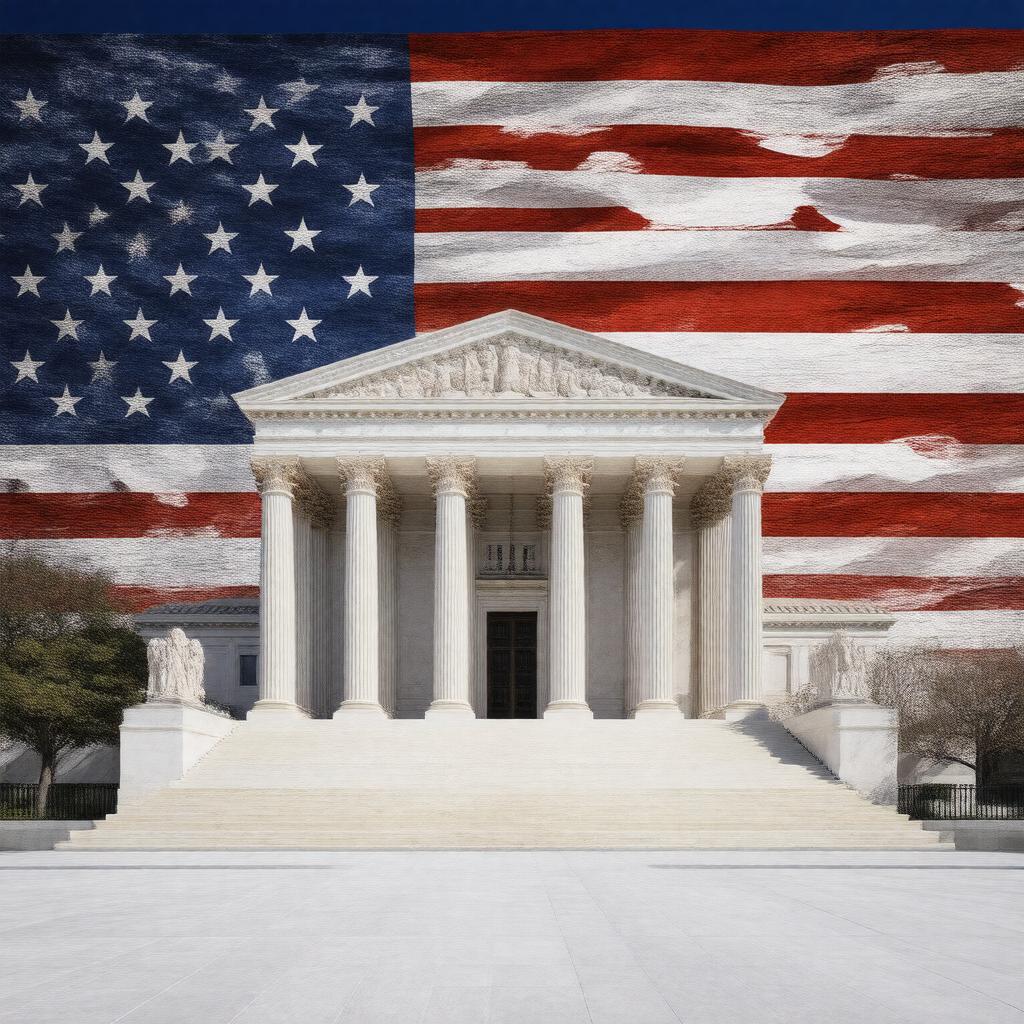 AI-created image of Trump v. Hawaii