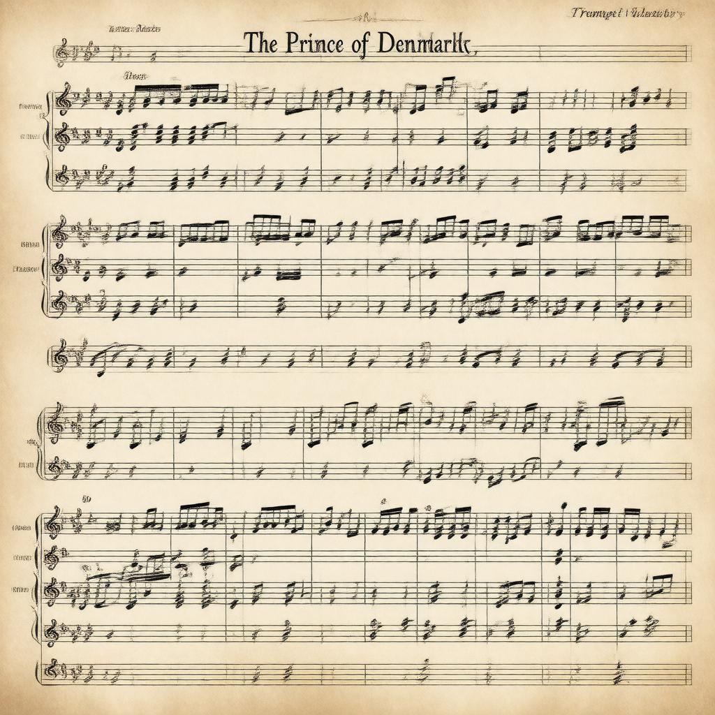 Click to view larger image AI-created image of Trumpet Voluntary by Jeremiah Clarke