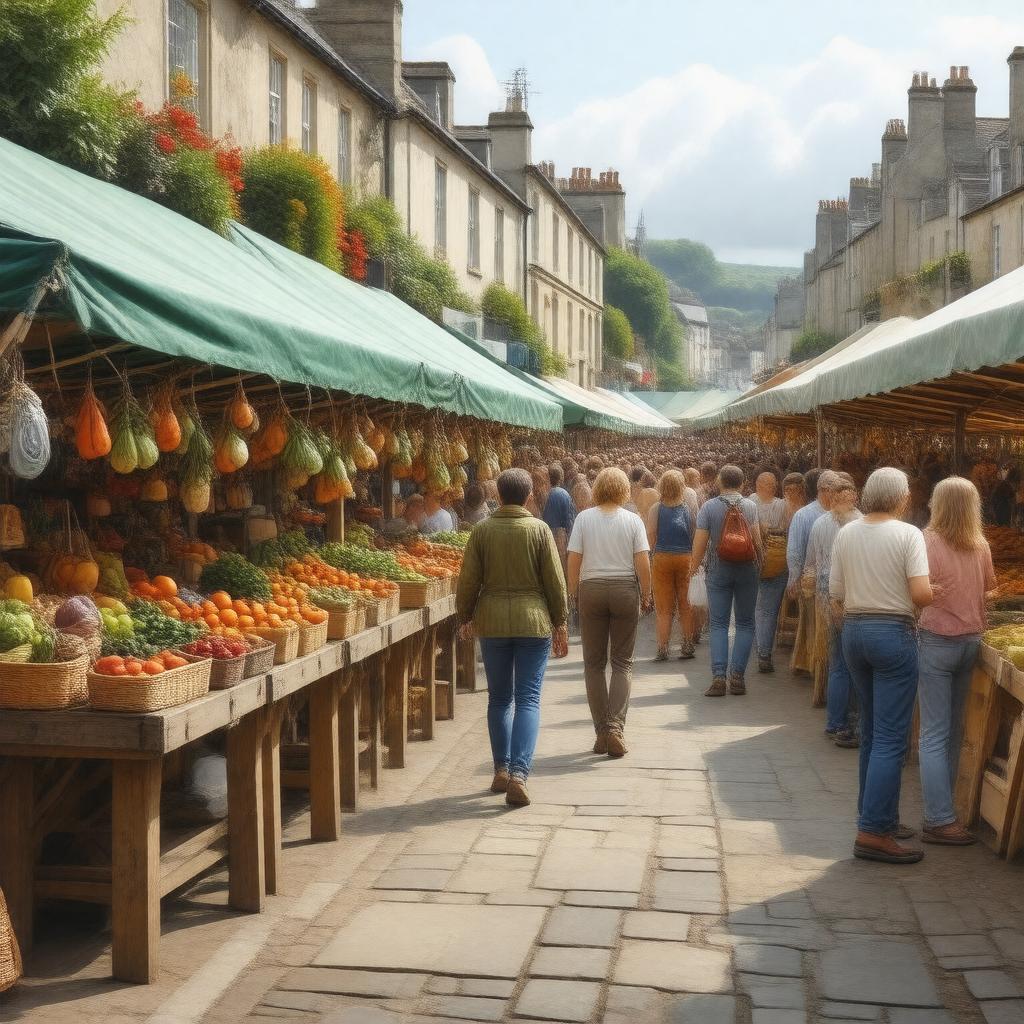 AI-created image of Truro Farmers Market