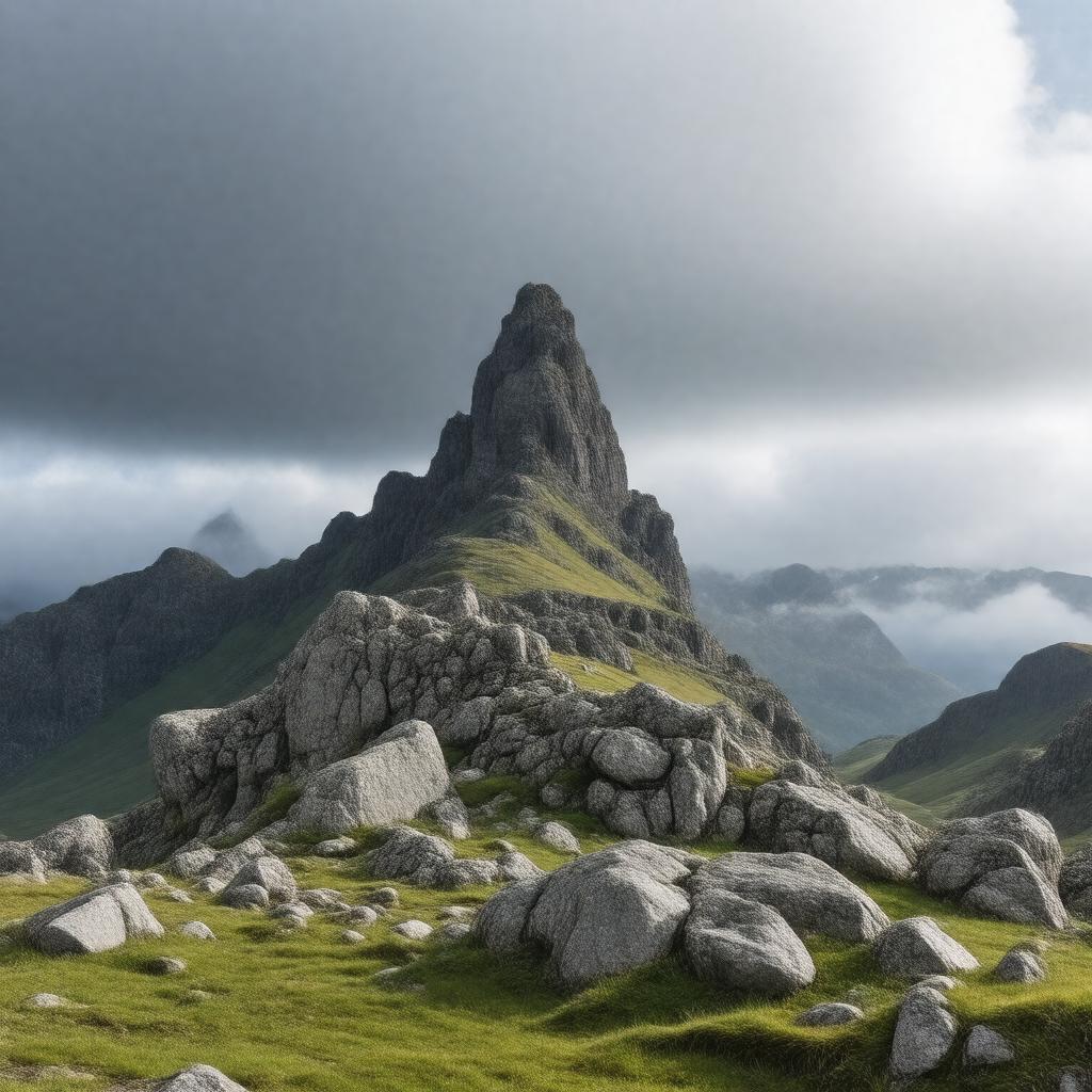 AI-created image of Tryfan