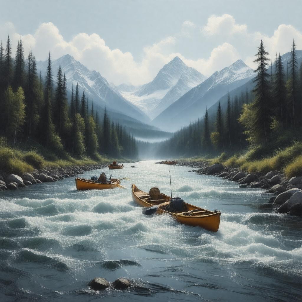 AI-created image of Tsiu River