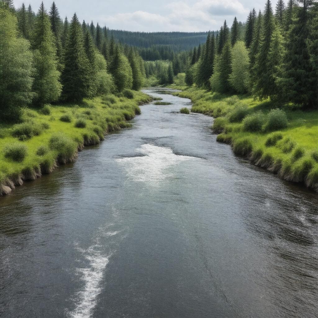 AI-created image of Tualatin River